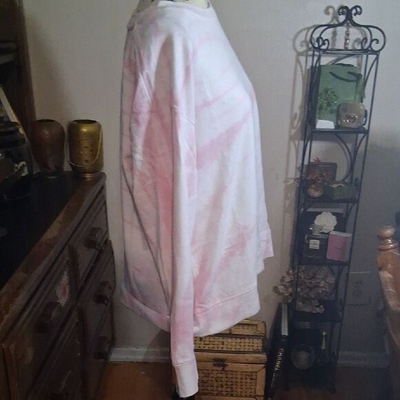 Splendid Pink Tie-Dye Sweatshirt Size Large - Picture 3 of 6